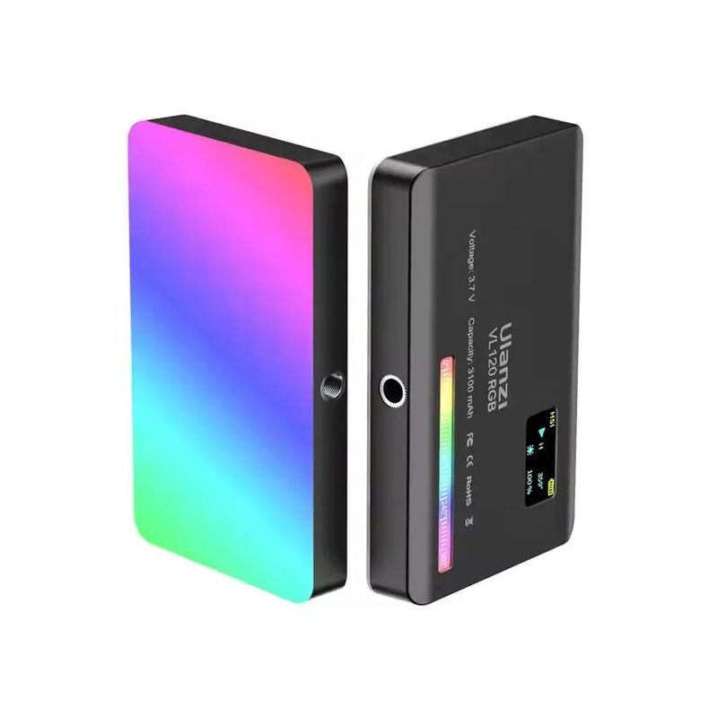 ULANZI - Luz continua Ulanzi VL120 RGB 2500k-9000k para creadores de contenido