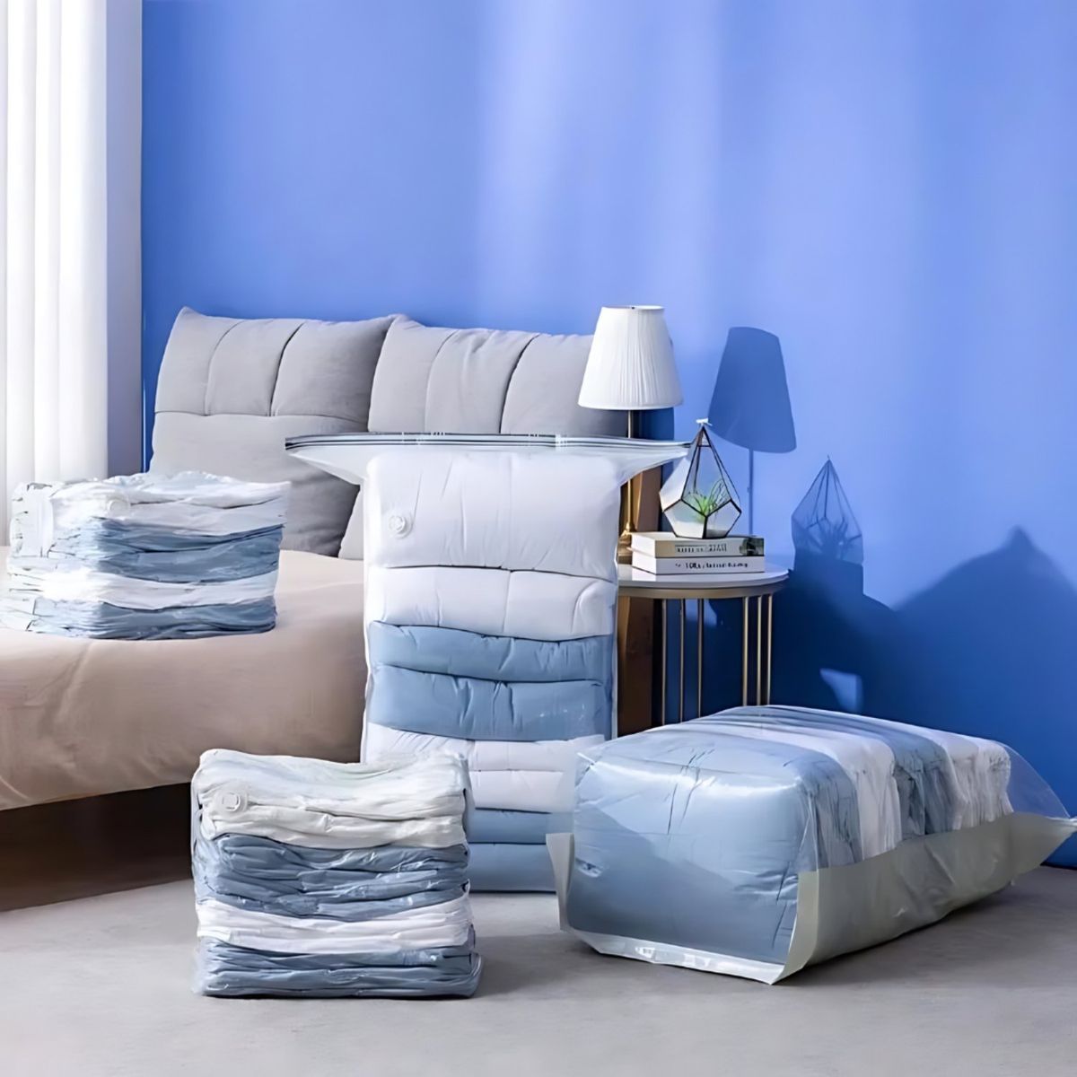 GENERICO - Set de bolsas al vacío en cubo 6 bolsas