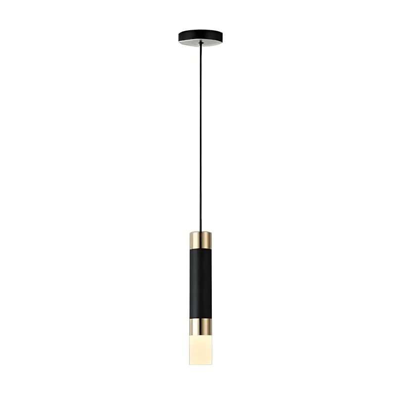 MMDH - Lámpara colgante LED de comedor moderna sencilla y lineal PEA321-BG