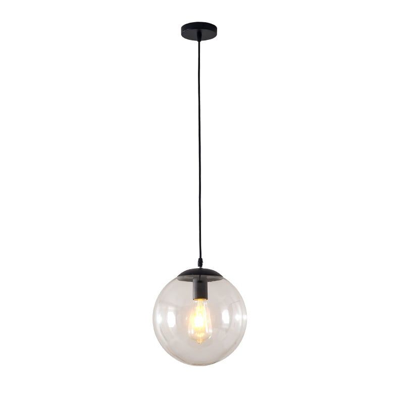 MMDH - Bola de cristal Restaurante Bar Luz LED Colgante PEA328-B20cm