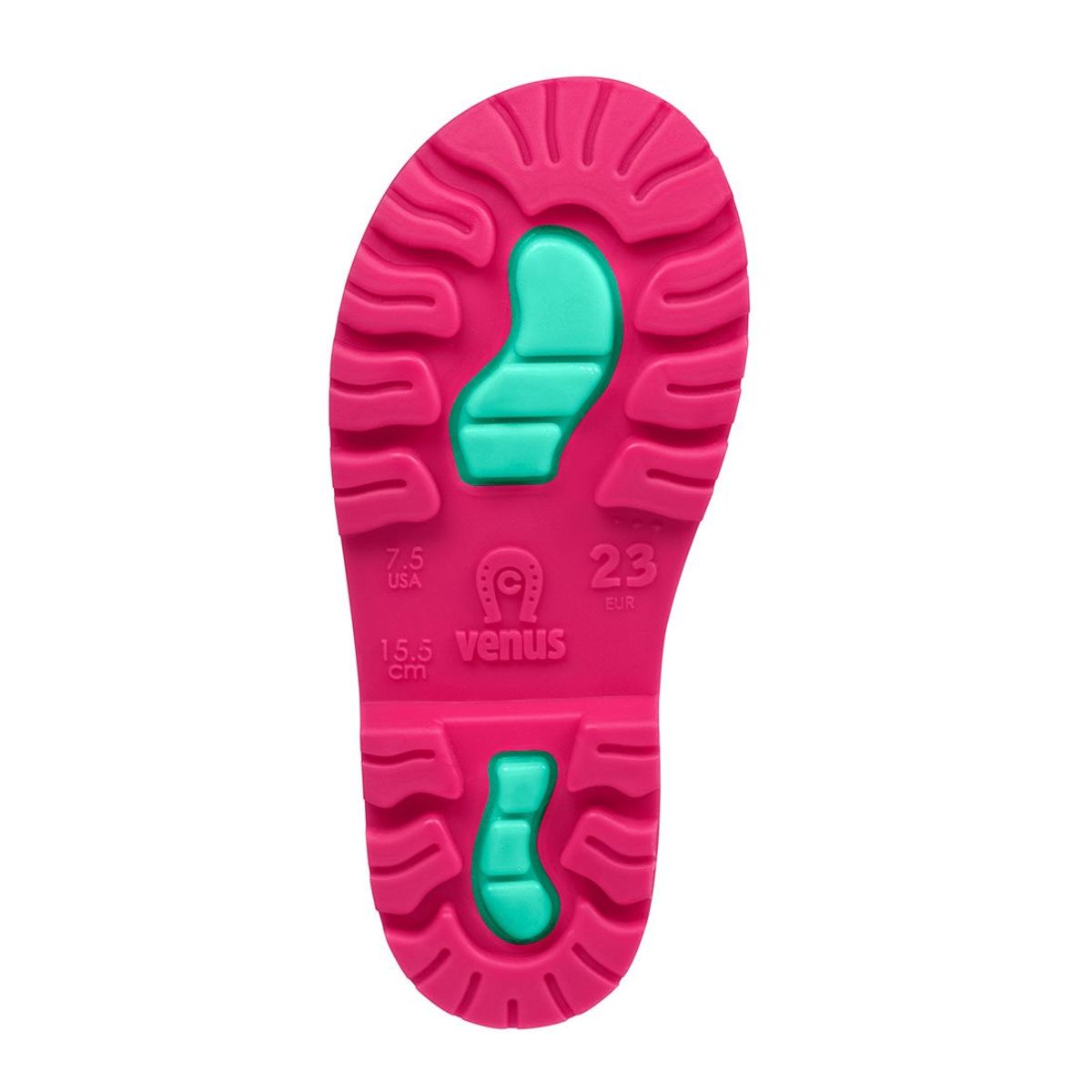 VENUS - BOTA INFANTIL CON CUELLO DANA TURQUEZA