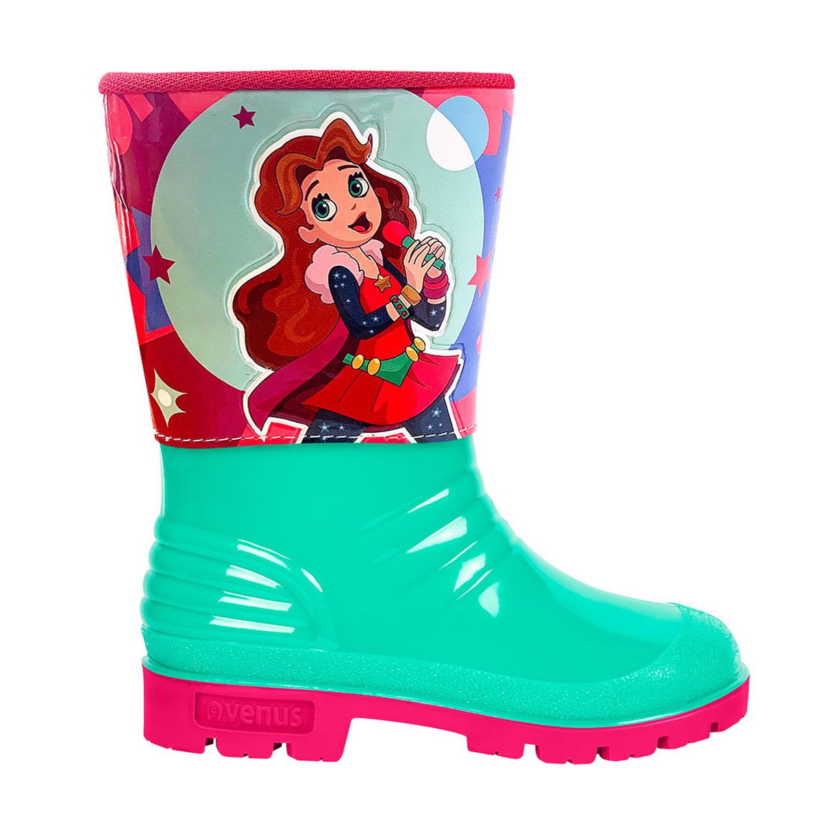 VENUS - BOTA INFANTIL CON CUELLO DANA TURQUEZA