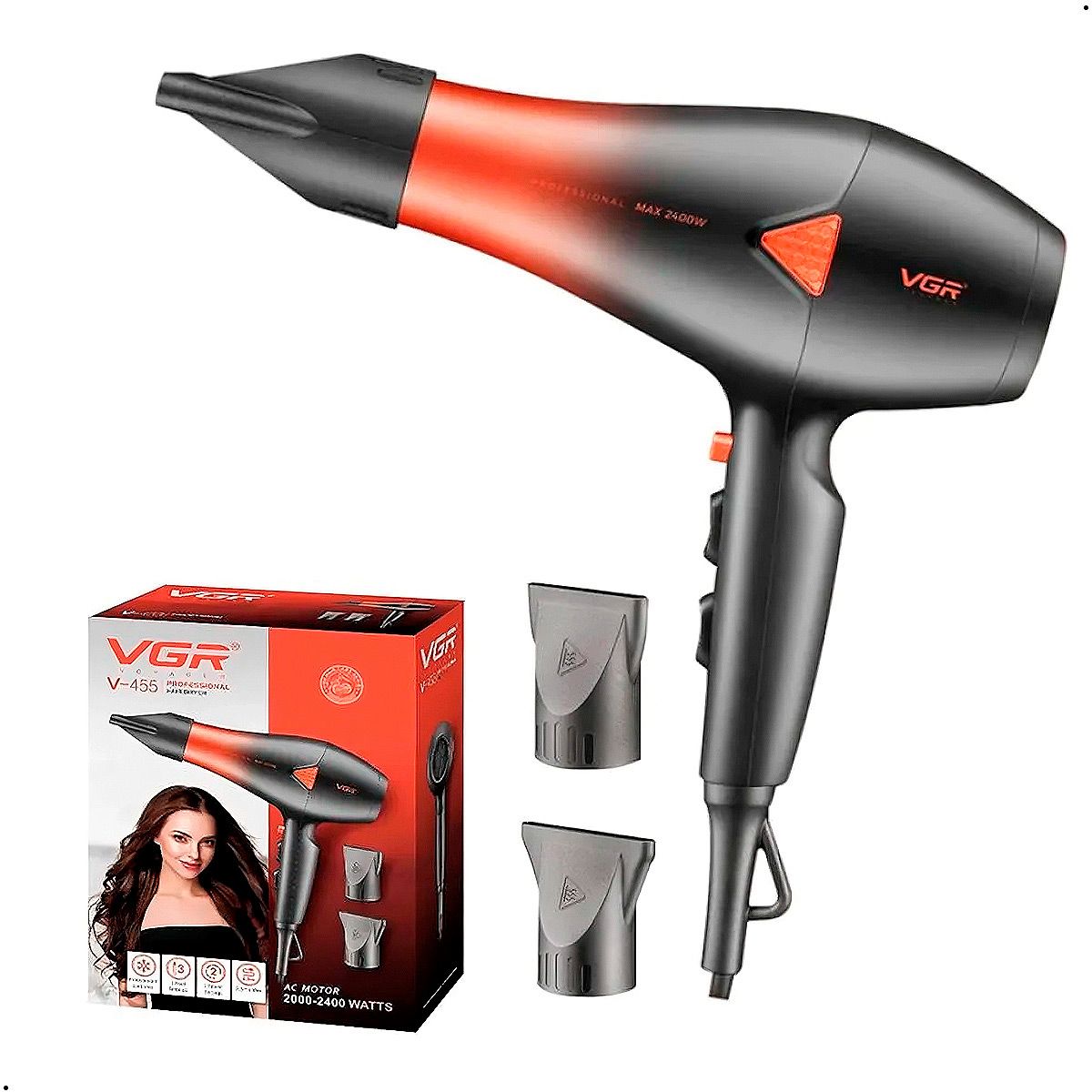 GENERICO - Secadora De Cabello Profesional Vgr Motor Ac V-455