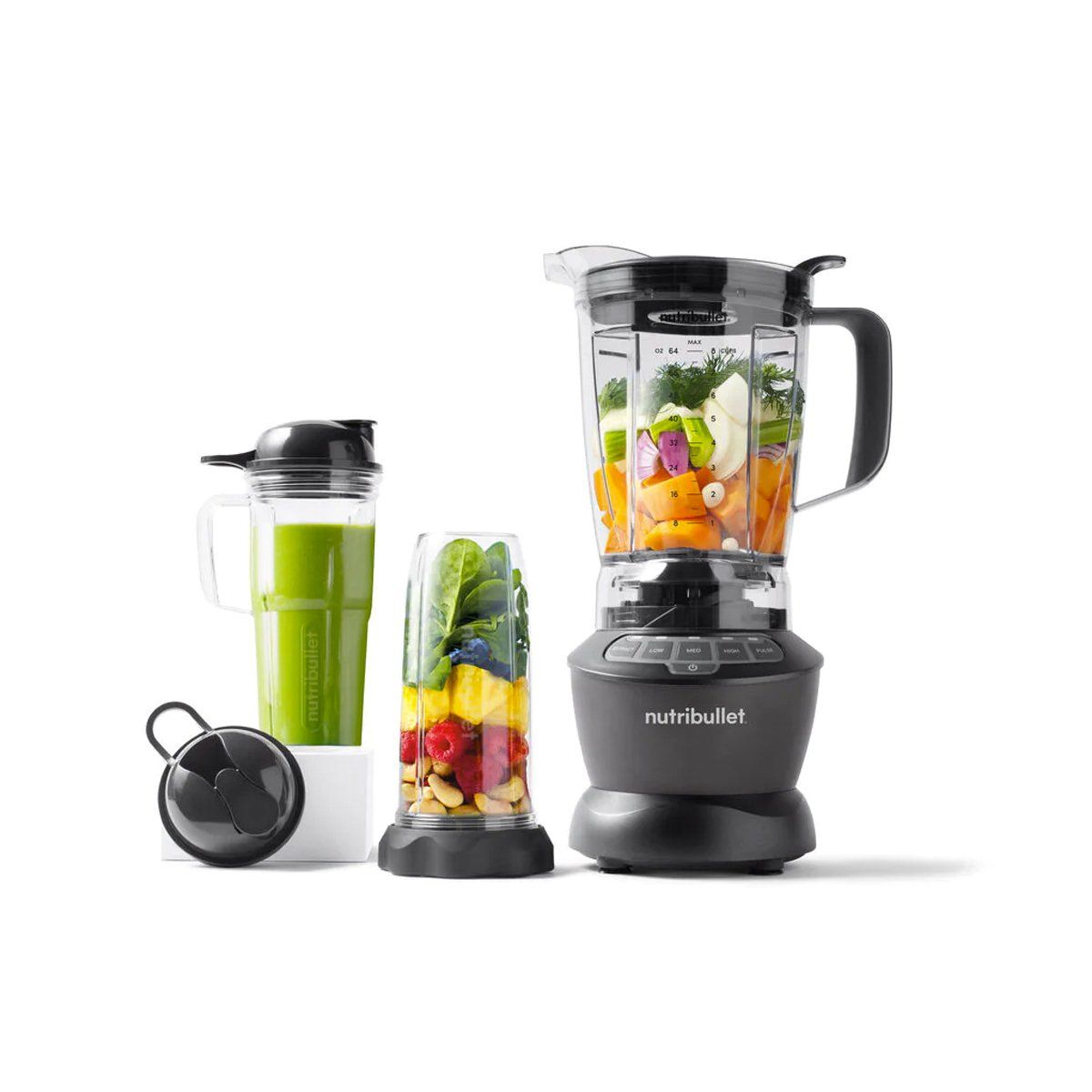 QUALITY PRODUCTS - Licuadora de 1.8 L y 1200 W - Nutribullet Combo