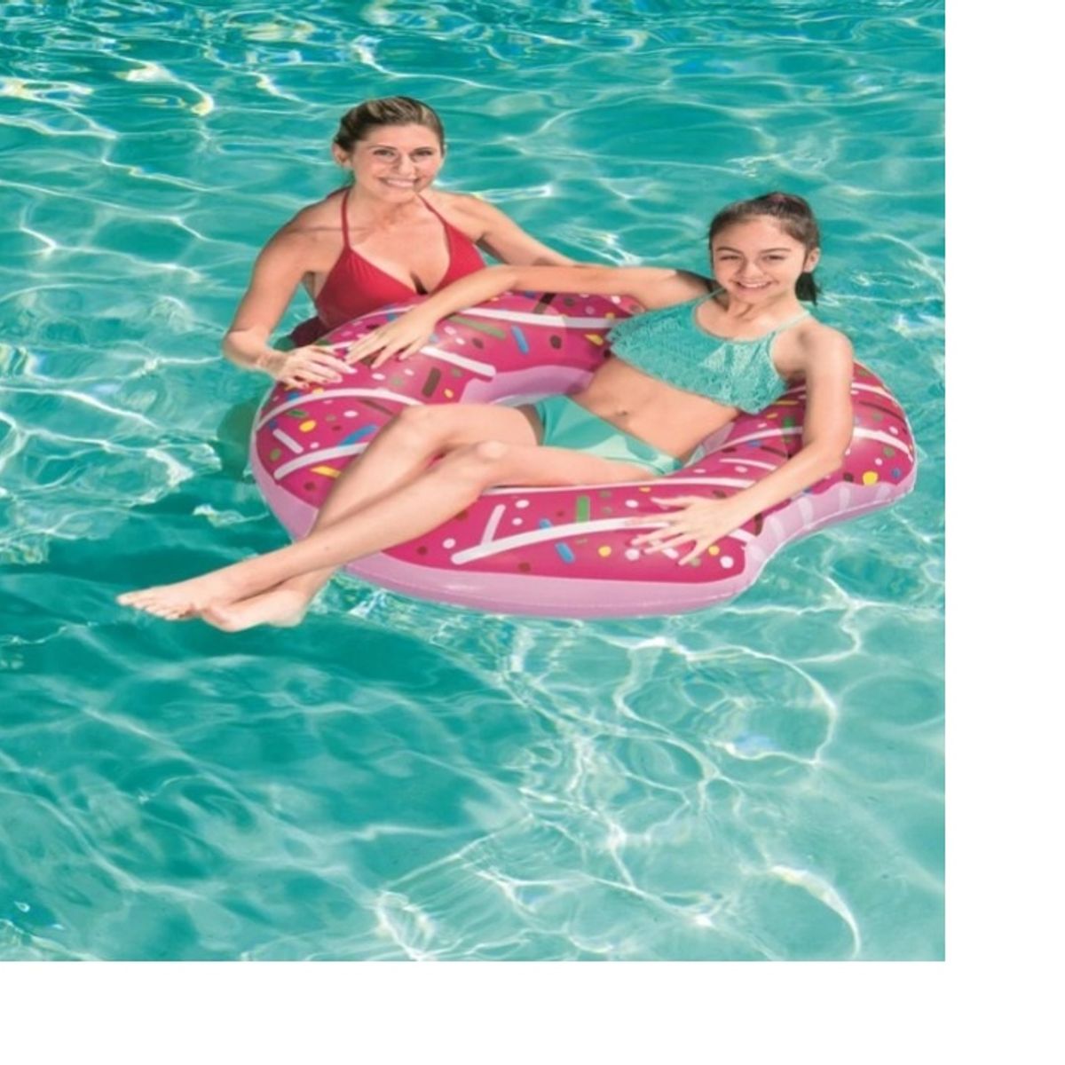 BESTWAY - Flotador Rosquilla 107m - Bestway rosada