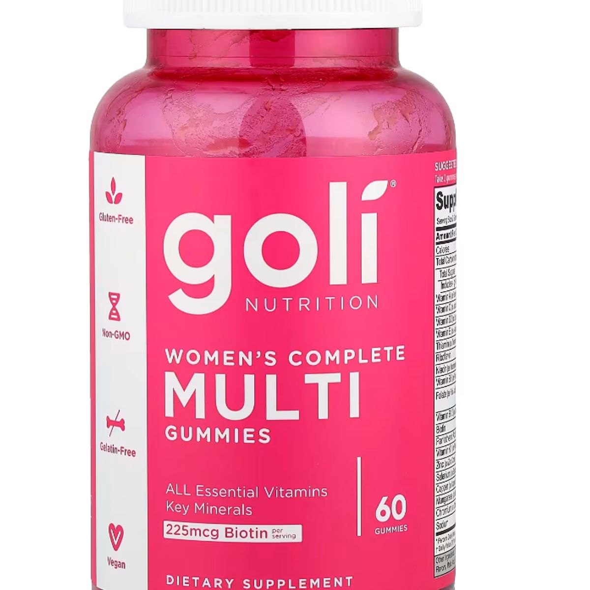 GOLI NUTRITION - Goli Multivitamínico Completo para Mujeres