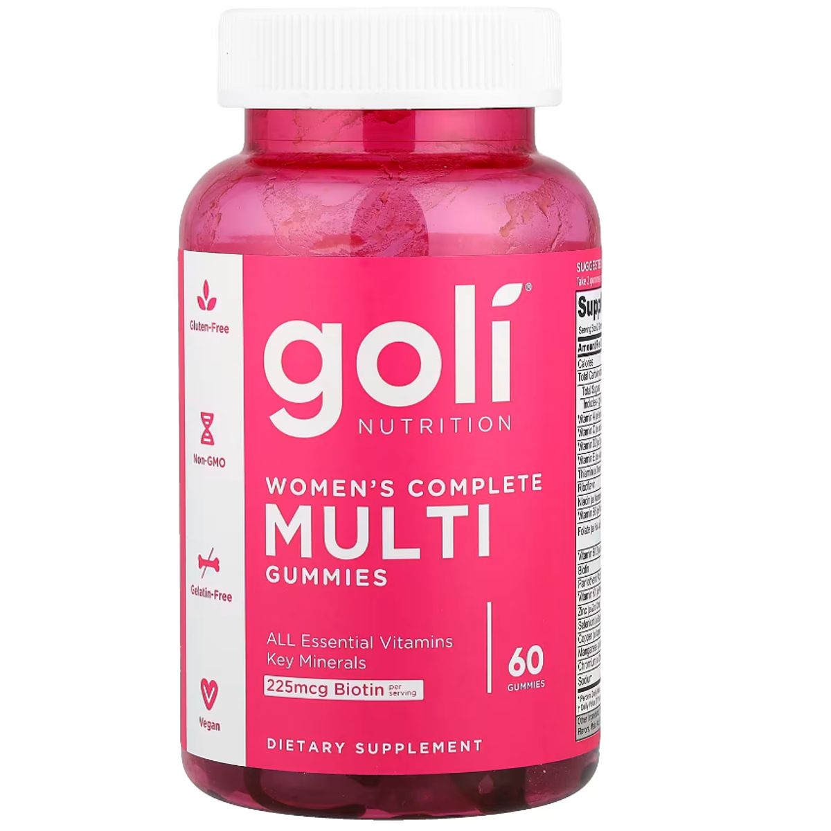GOLI NUTRITION - Goli Multivitamínico Completo para Mujeres