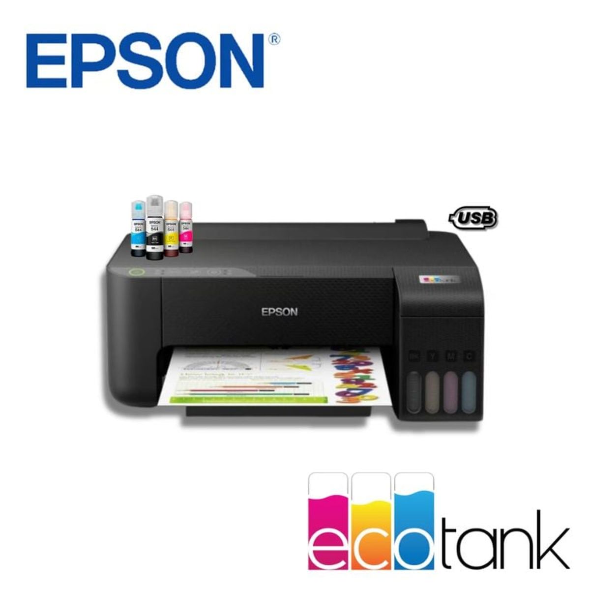 EPSON - Impresora Epson Ecotank L1250 Wifi USB - SOLO IMPRIME