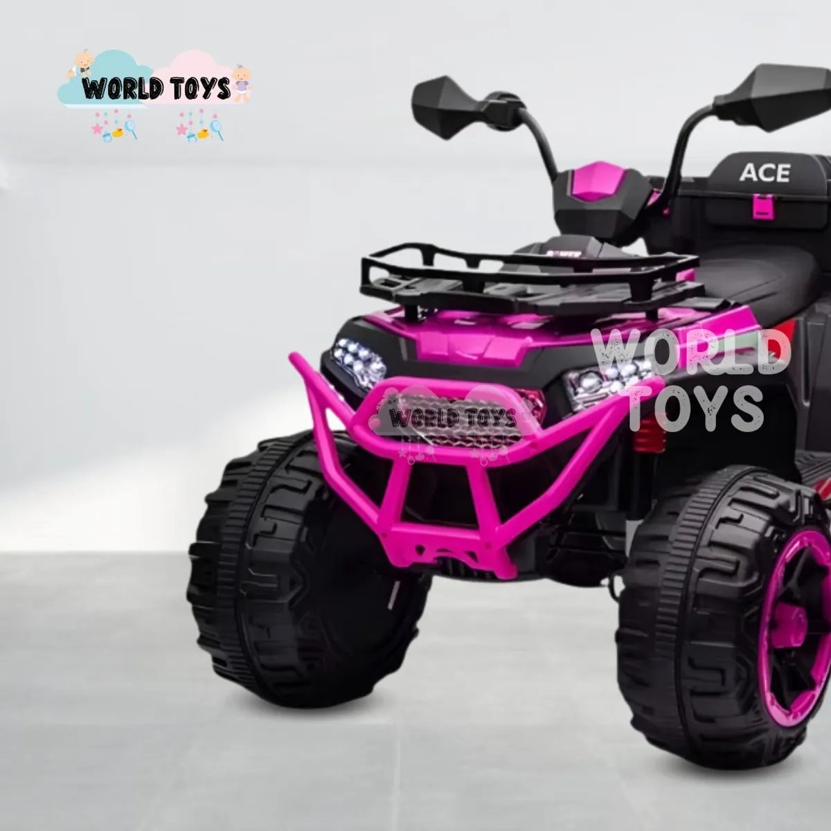 GENERICO - Cuatrimoto a Batería Musical «ZAYDEN» Purple