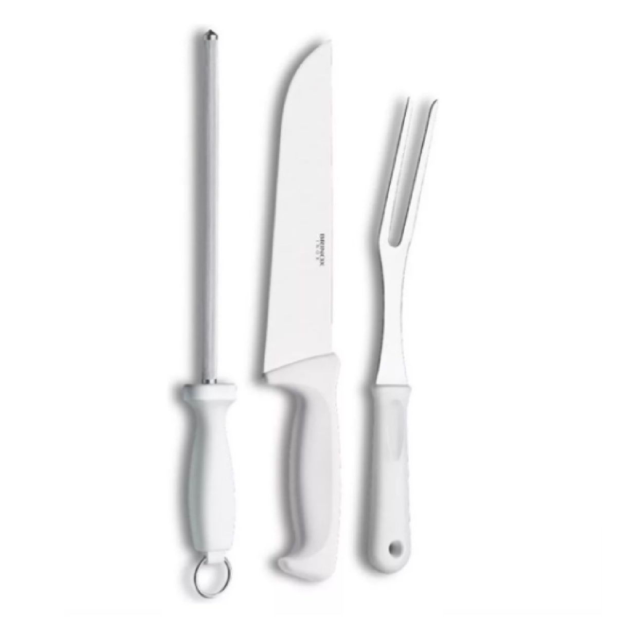 BRINOX - Juego de Cuchillos 3 Piezas para Asado Acero Inoxidable Brinox Precision