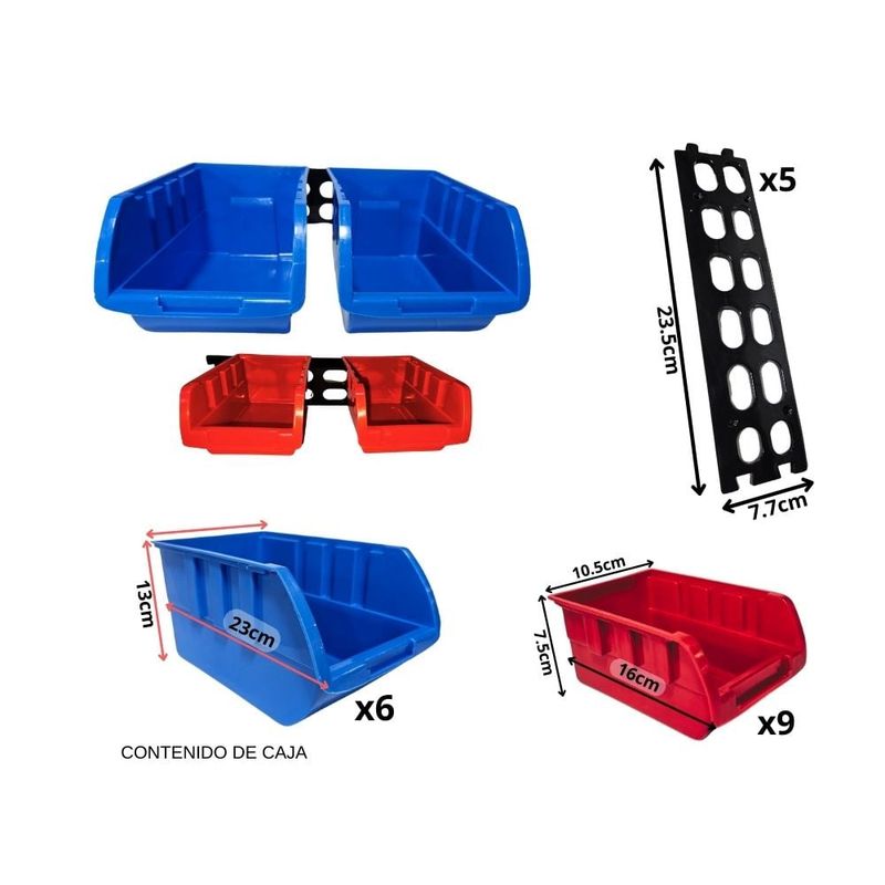 SHEEPBUSTER - Set de Bandejas Apilables 15 Piezas