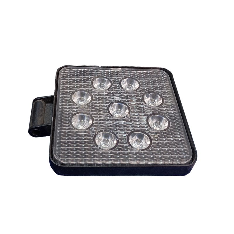 GENERICO - Faro Neblinero 9 Led 12/24v Original 27w Auto Camión Bus