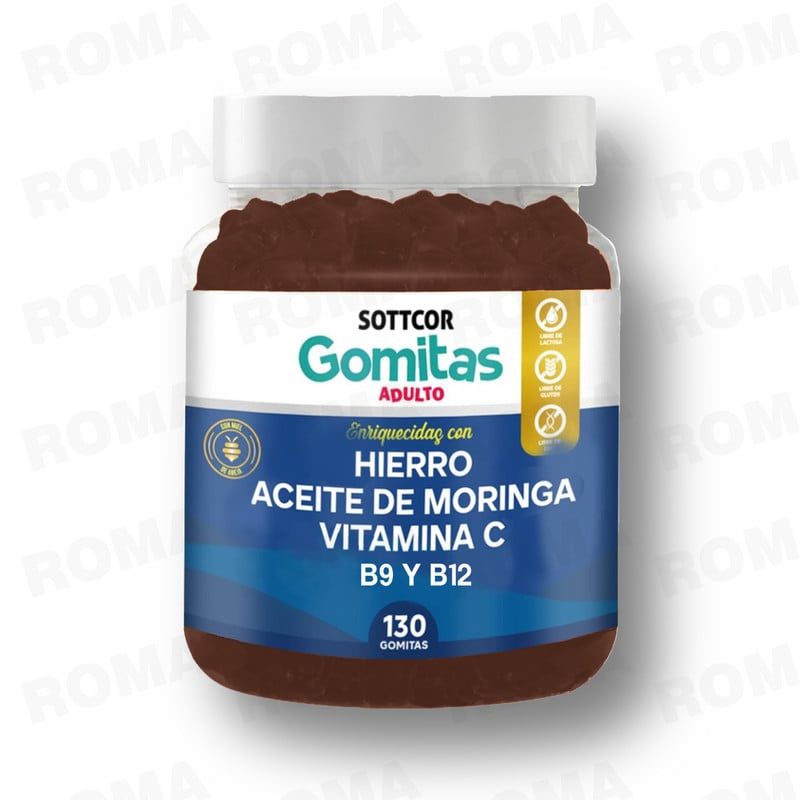 GENERICO - GOMITAS HIERRO 130 UND SOTTCOR LABS