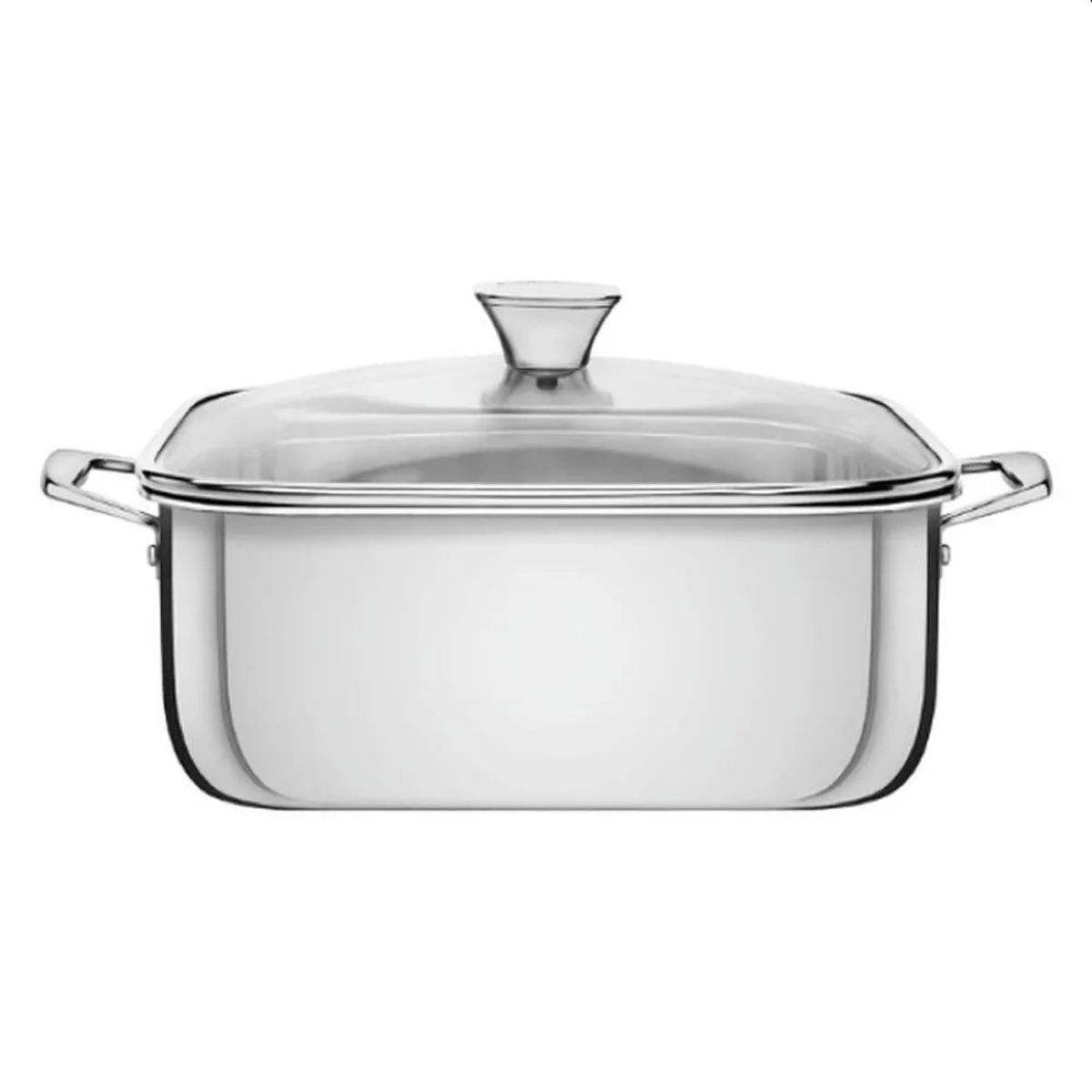 TRAMONTINA - Olla Cuadrada 26 Cm Trix (7.3Lt ) - Tramontina