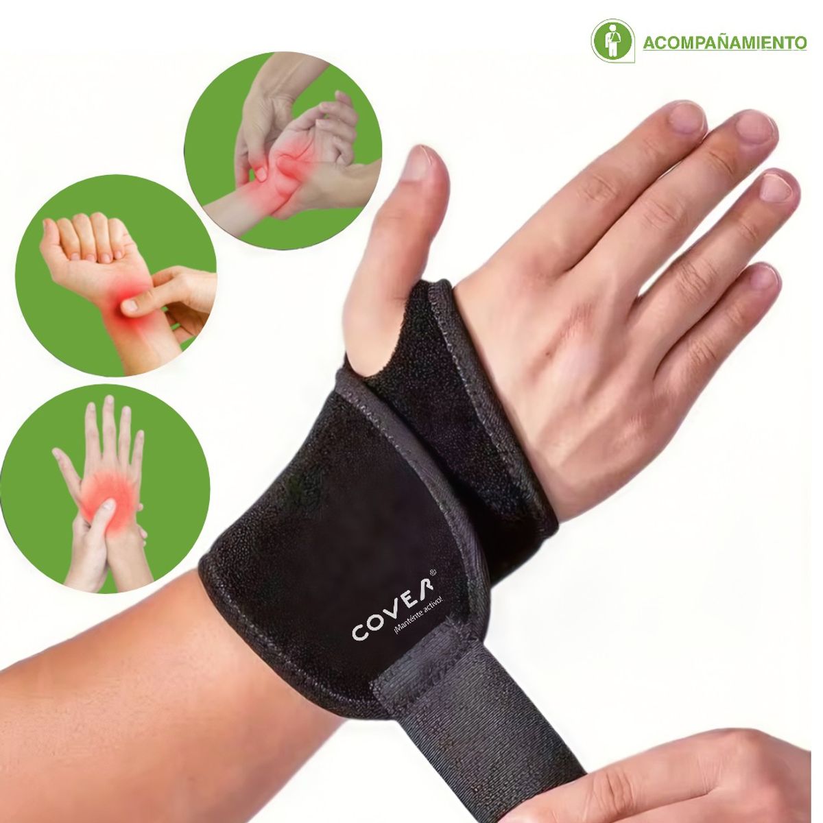 COVER - Muñequera regulable universal - COVER