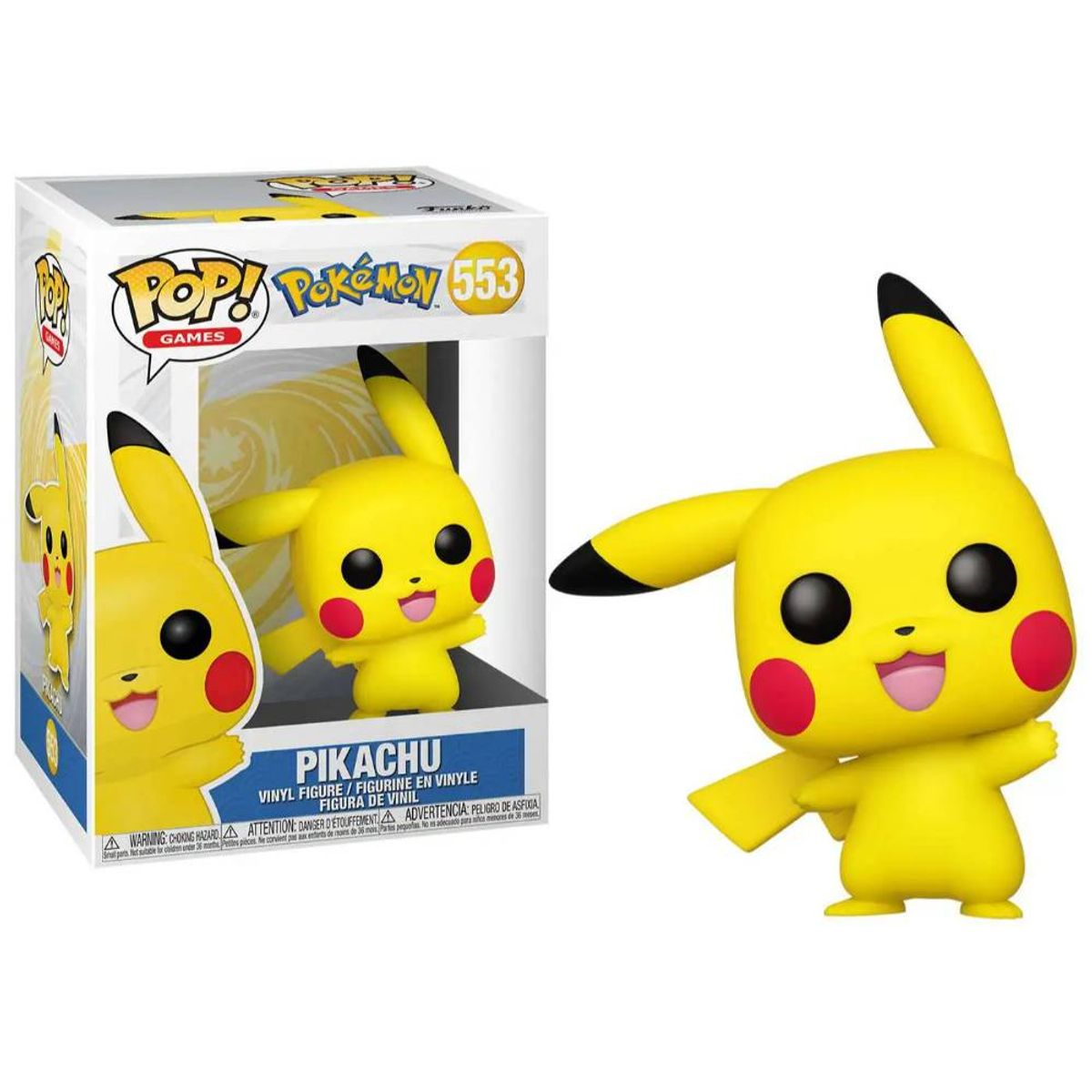 FUNKO - Funko Pop Pokemon Pikachu 553