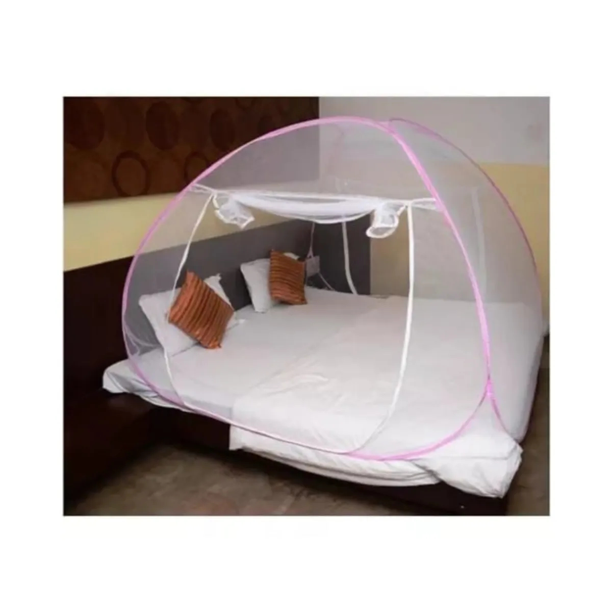 OEM - MOSQUITERO PLEGABLE PARA CAMA 2PLAZAS