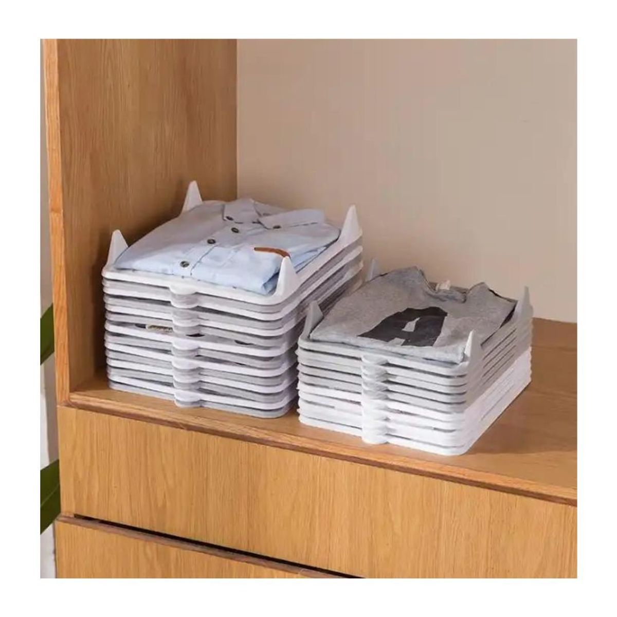 SHEEPBUSTER - Organizador de Camisas 5 Piezas Negro