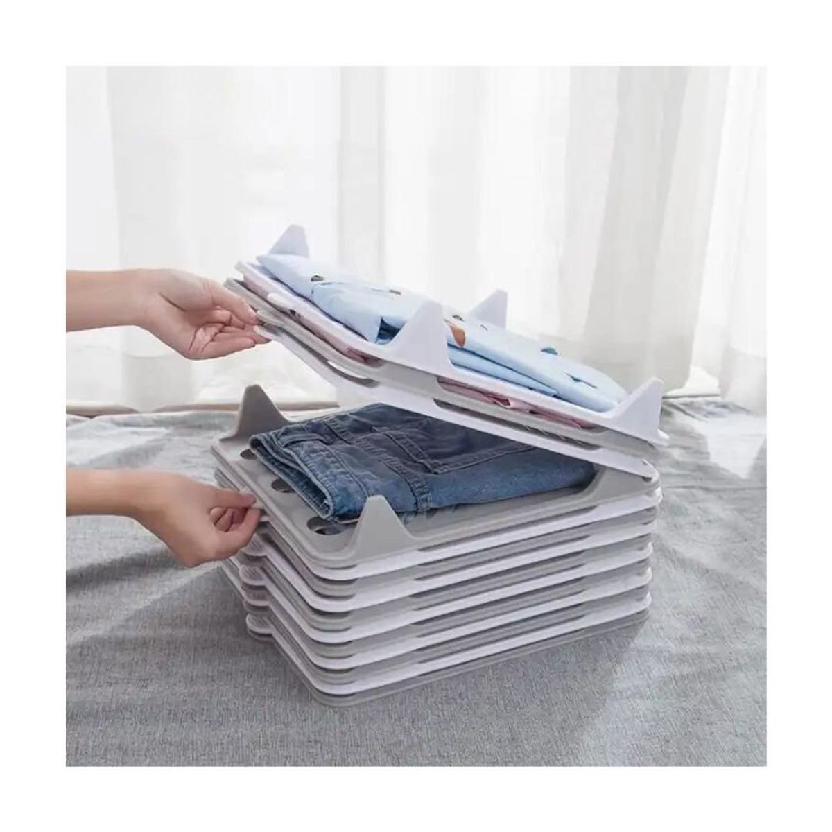 SHEEPBUSTER - Organizador de Camisas 5 Piezas Negro