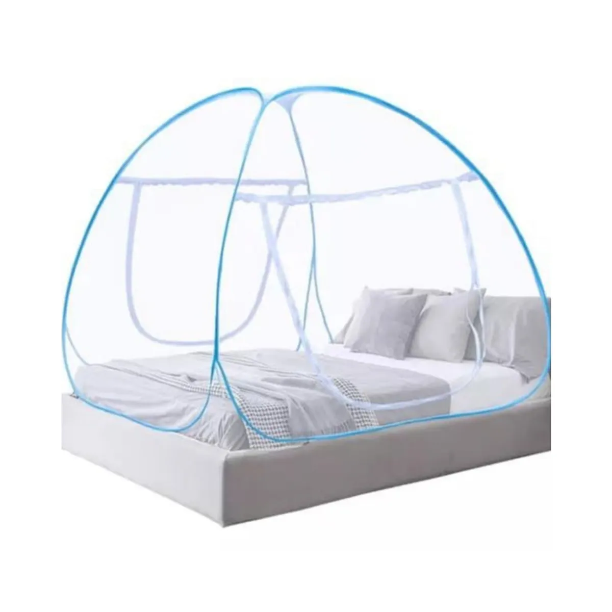 OEM - MOSQUITERO PLEGABLE PARA CAMA 2PLAZAS