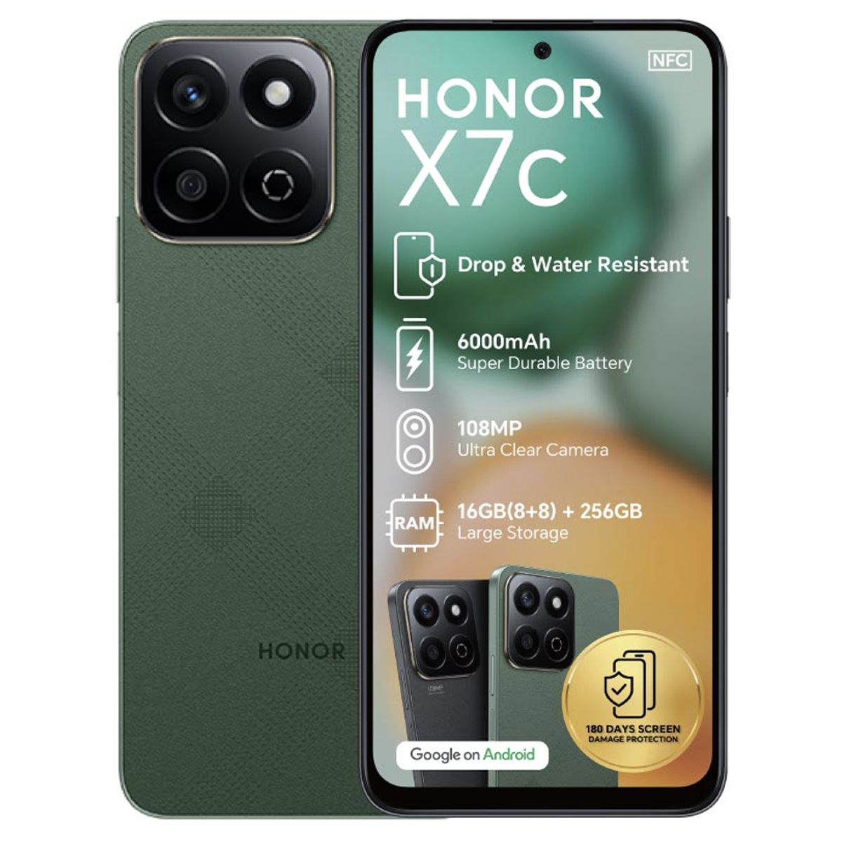 HONOR - CELULAR HONOR X7C 256GB 8RAM