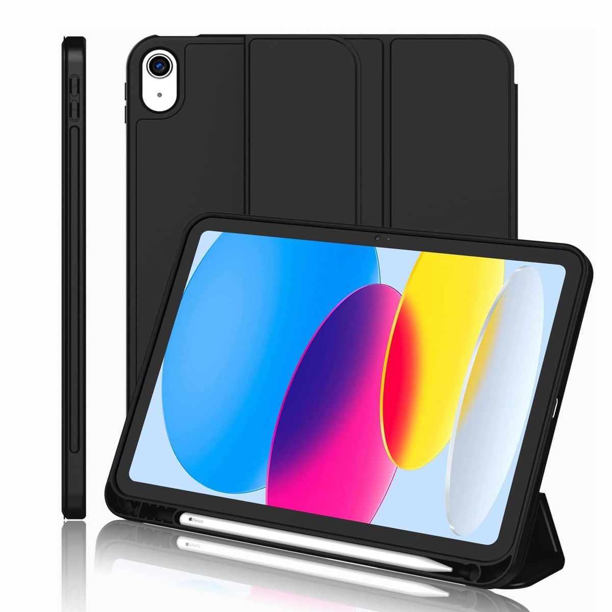 GENERICO - Funda Case Protector para iPad 10ma  11va Generación - Black