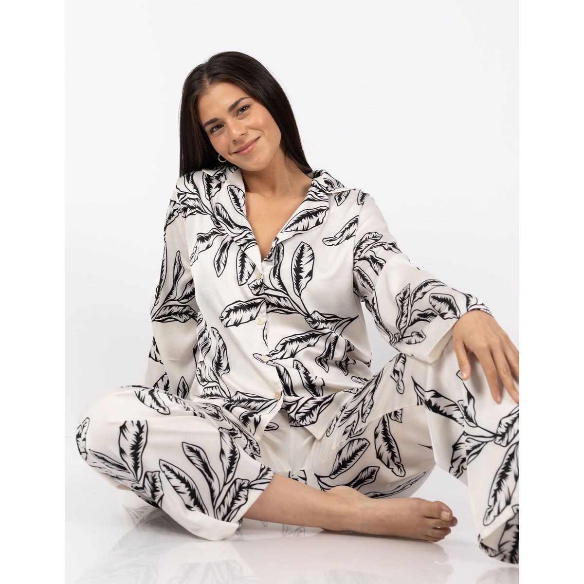 RENATA - PIJAMA  MUJER LARGO MUJER