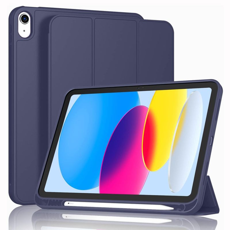 GENERICO - Funda Case Protector para iPad 10ma  11va Generación - Azul
