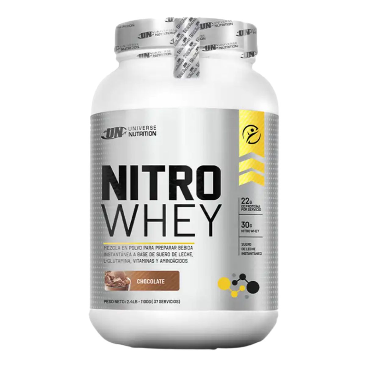UNIVERSE NUTRITION - PROTEÍNA NITRO WHEY 1KG CHOCOLATE + PORTAPROTEINA