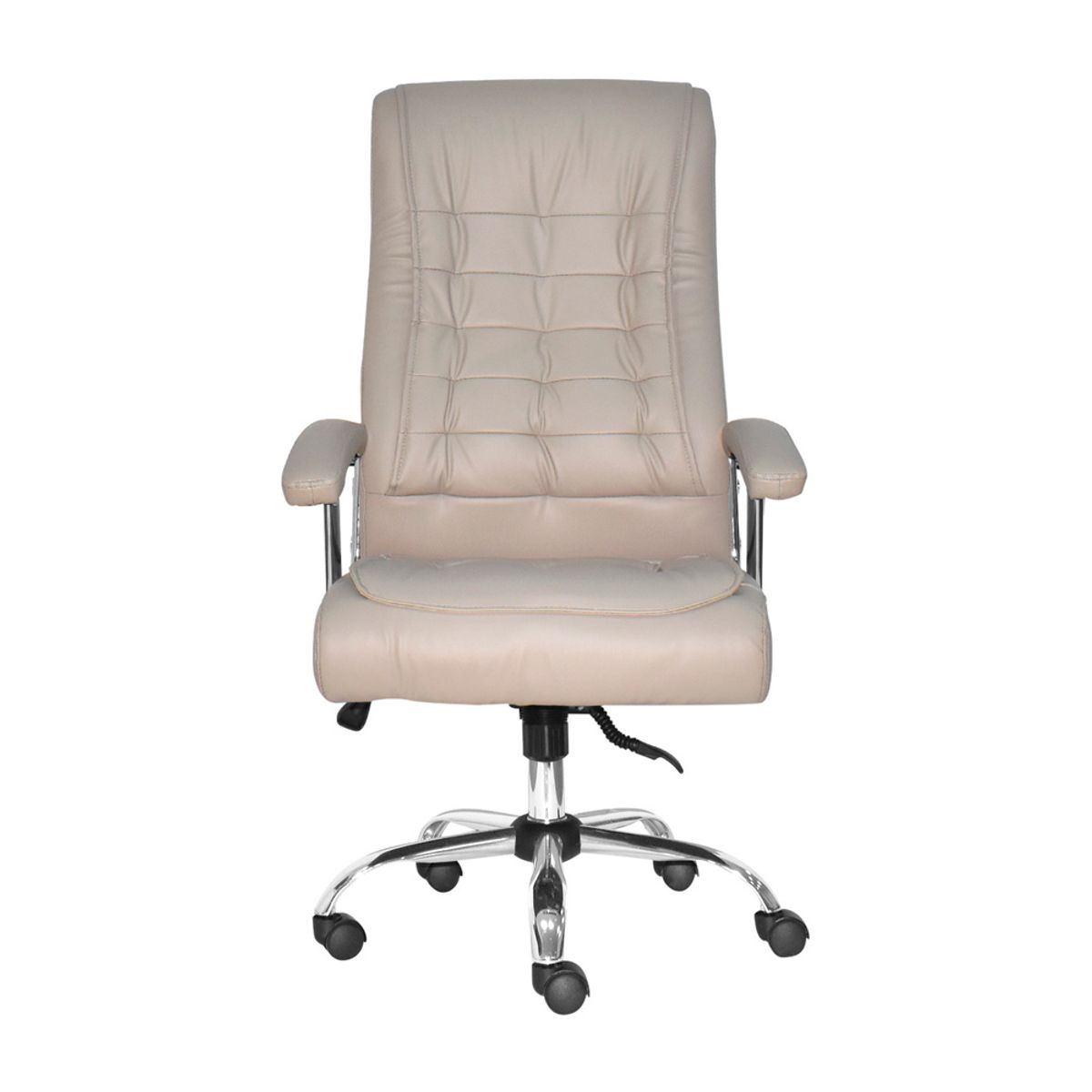 OFIDEAS - Silla Giratoria de Oficina Presidencial Shiny Taupe Ofideas