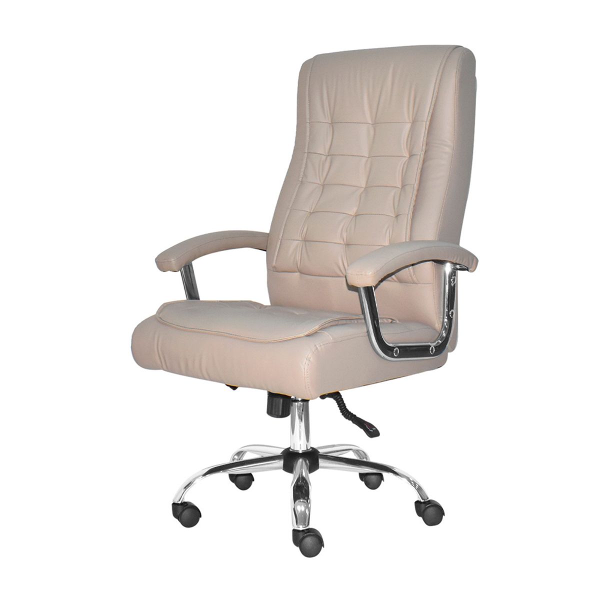 OFIDEAS - Silla Giratoria de Oficina Presidencial Shiny Taupe Ofideas