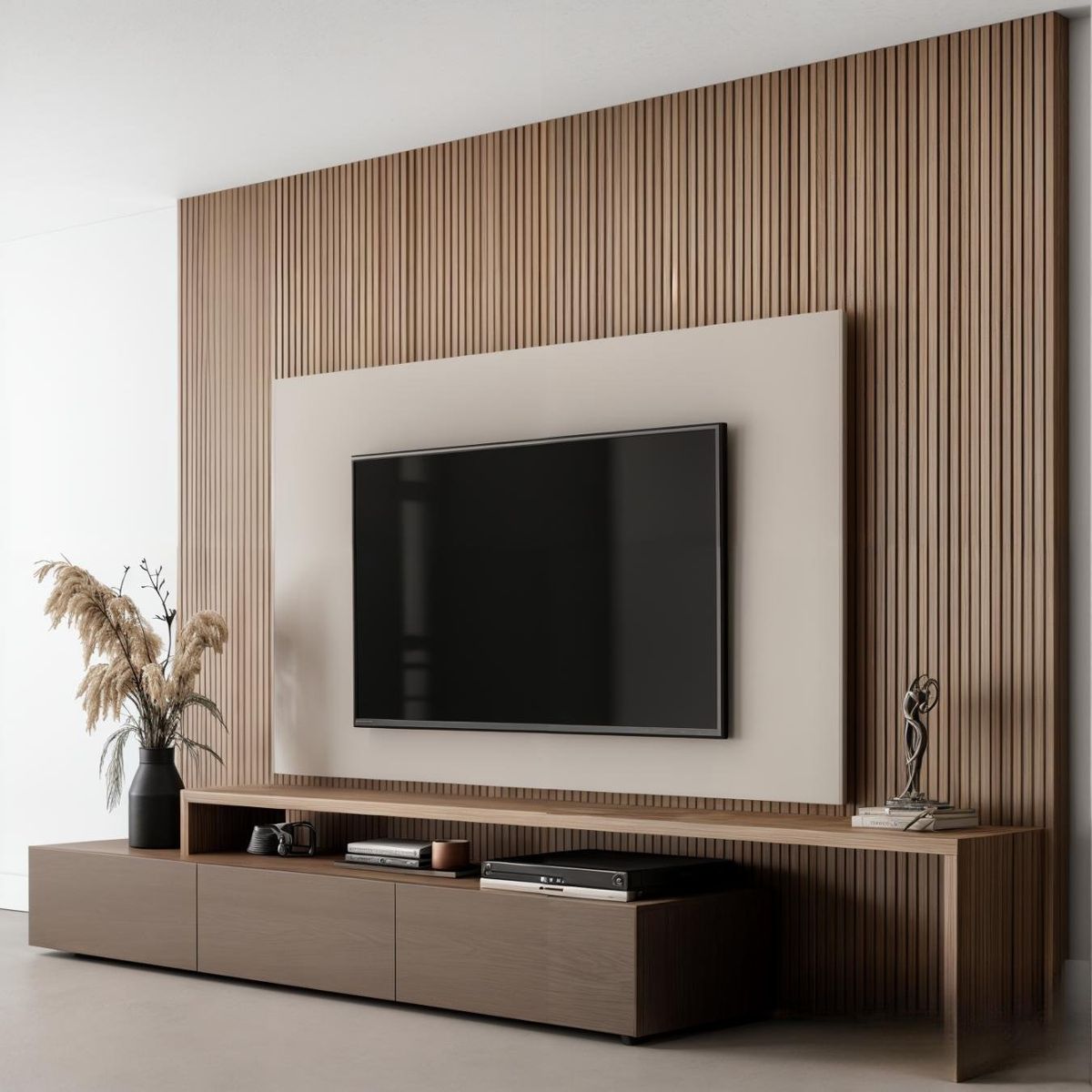 GENERICO - Centro de Entretenimiento Penelope - Marrón y Beige