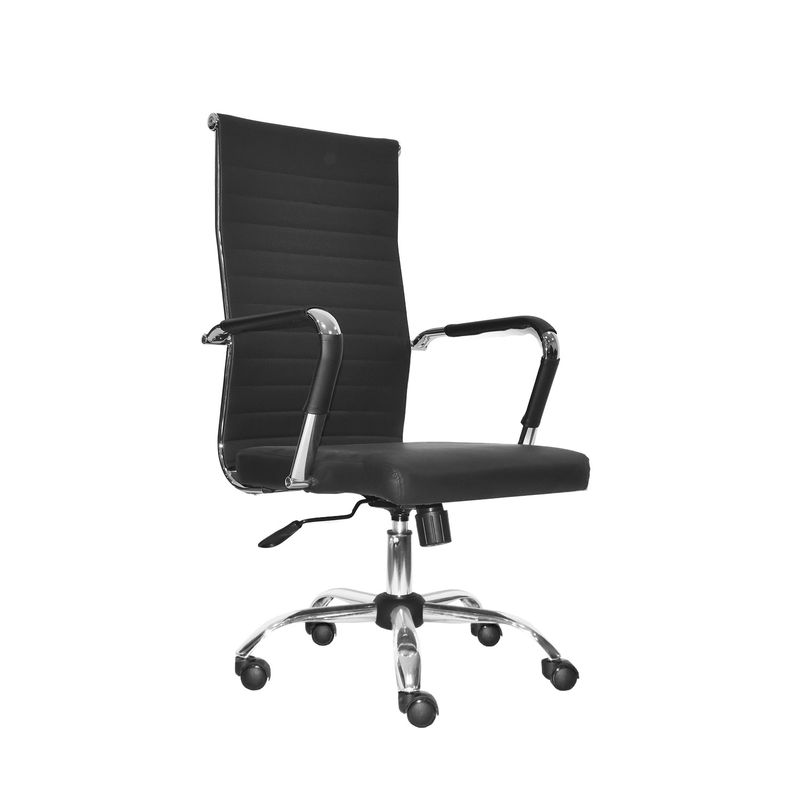 BONNO - Silla Ejecutiva Odra Cuerina Negro Bonno