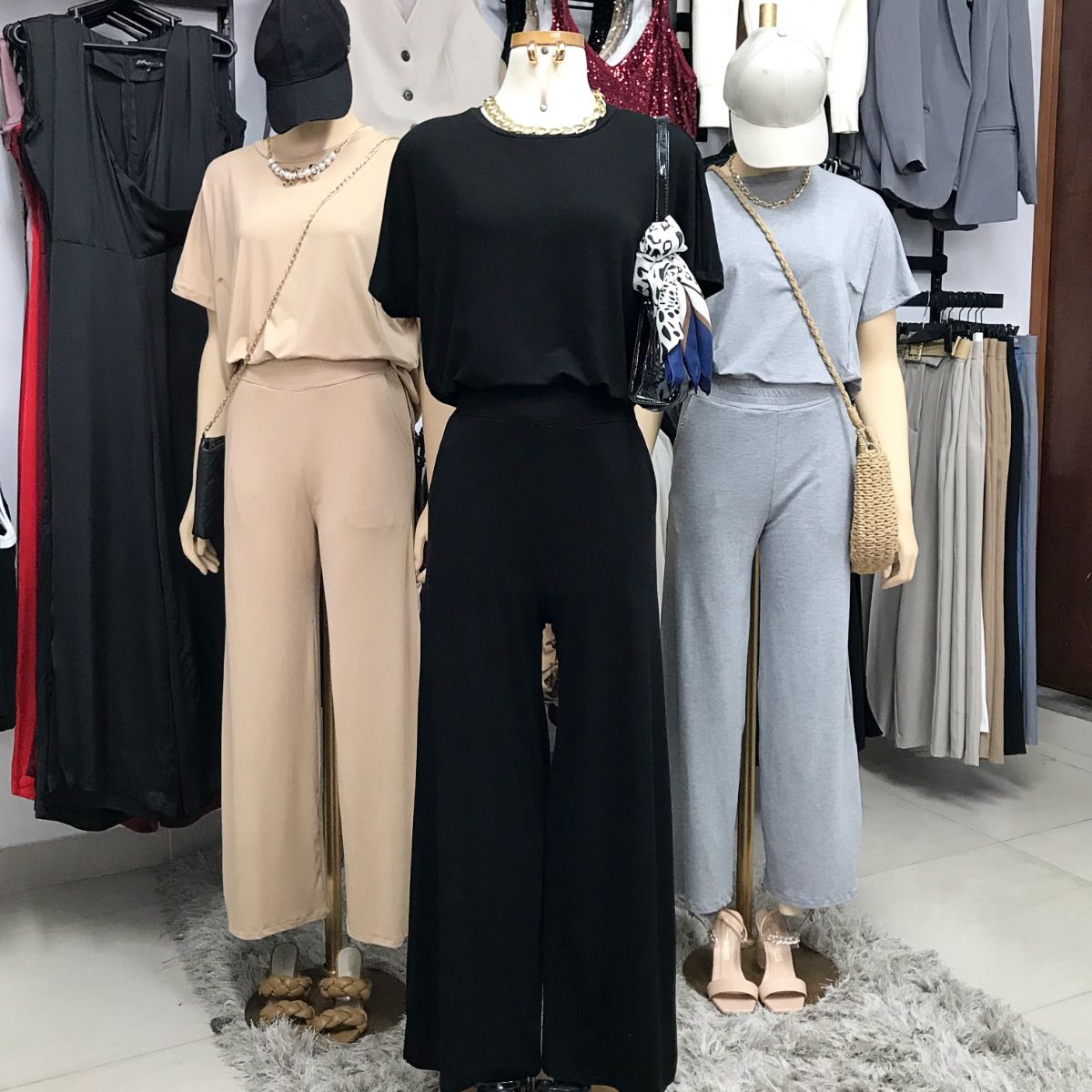 GENERICO - Set Básico Mujer Antonia Color Melange Estacion 108