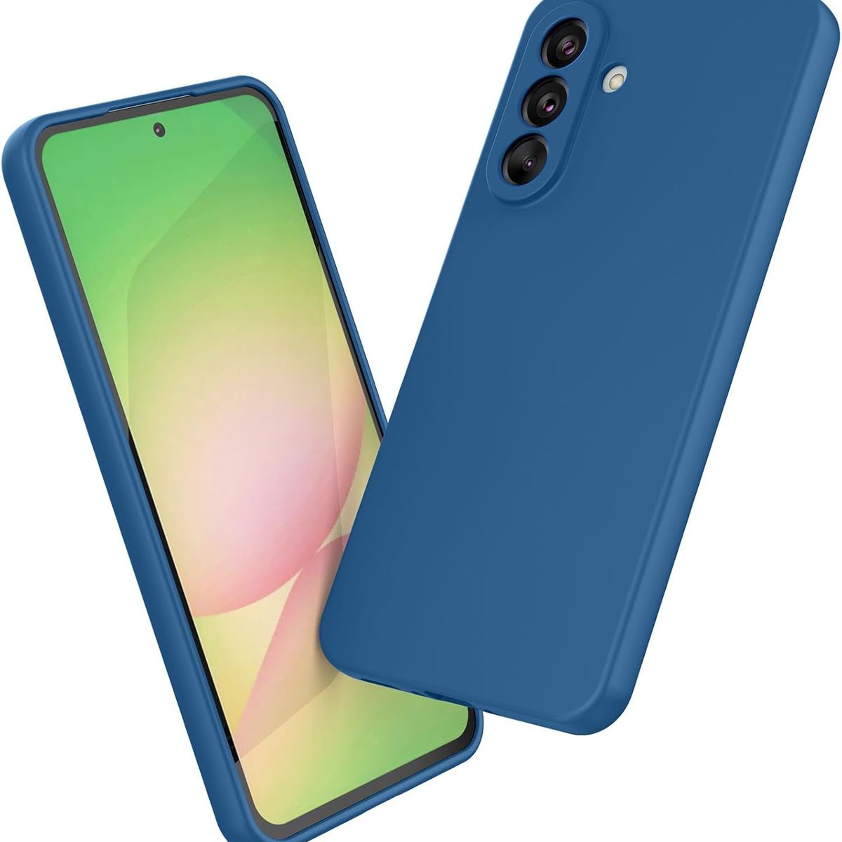 GENERICO - Case Silicona para Samsung A56 - Azul