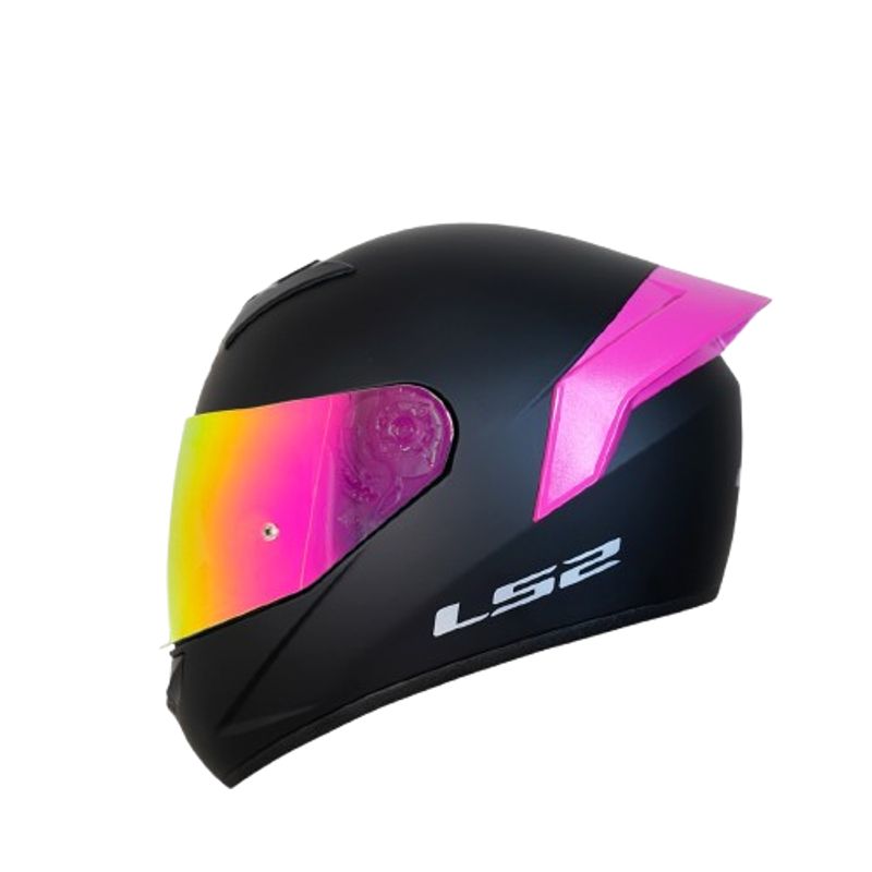 LS2 - CASCO DE MOTO LS2 EDICIÓN ESPECIAL SPOILER PINK TALLA ¨L¨