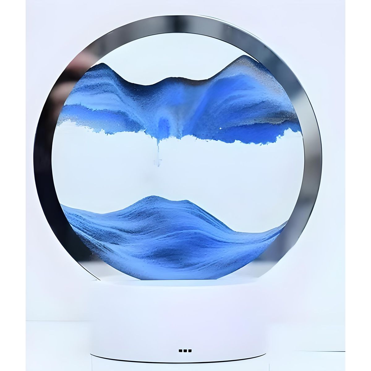 GENERICO - LÁMPARA DE MESA MULTICOLOR DE ARENA LED EFECTO 3D