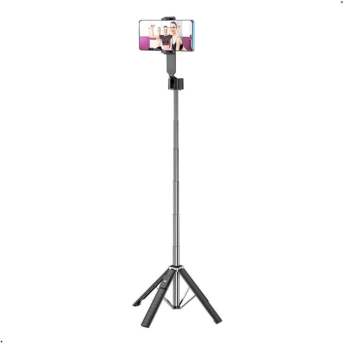 HOCO - Palo Selfie Tripode Hoco K18 Control Bluetooth 90cm