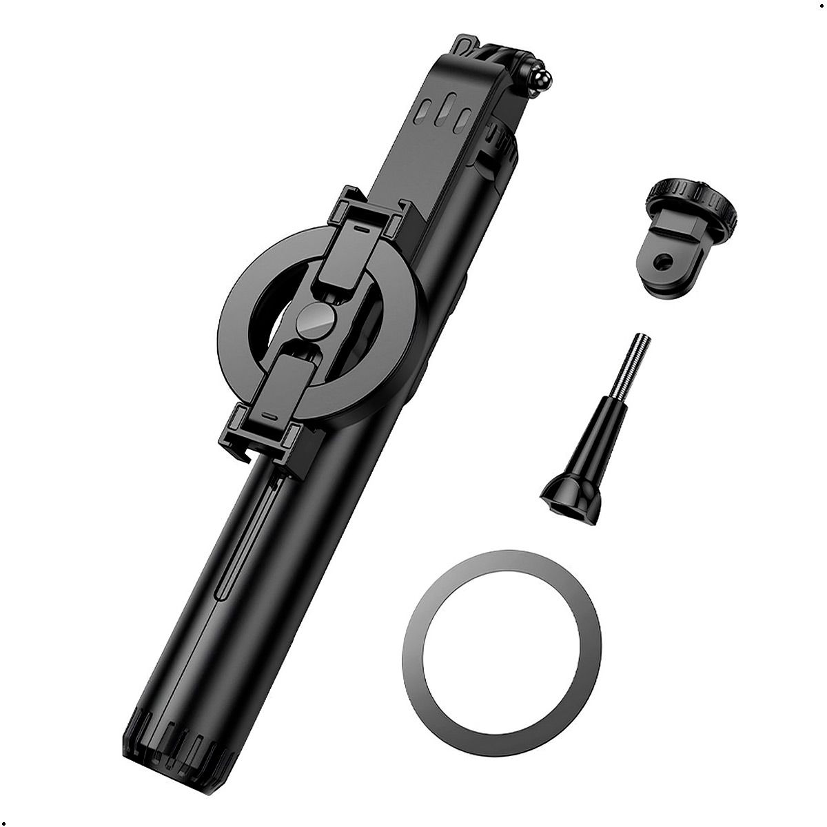 Trípode Soporte Palo Selfie Stick Hoco K25 Bluetooth Magnetico, marca HOCO - Foto 2