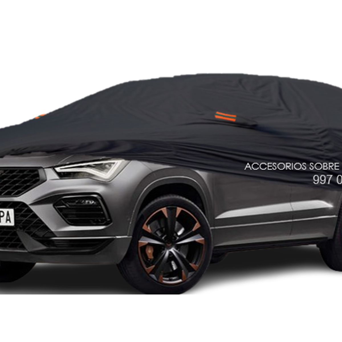 GENERICO - Cobertor CUPRA ATECA impermeable acolchado