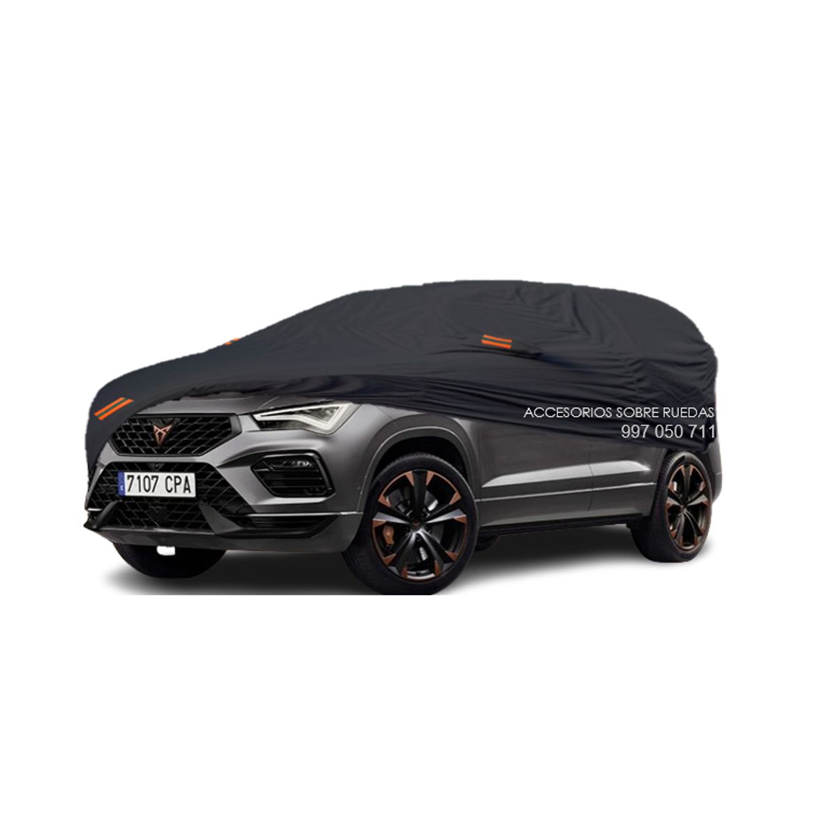 GENERICO - Cobertor CUPRA ATECA impermeable acolchado