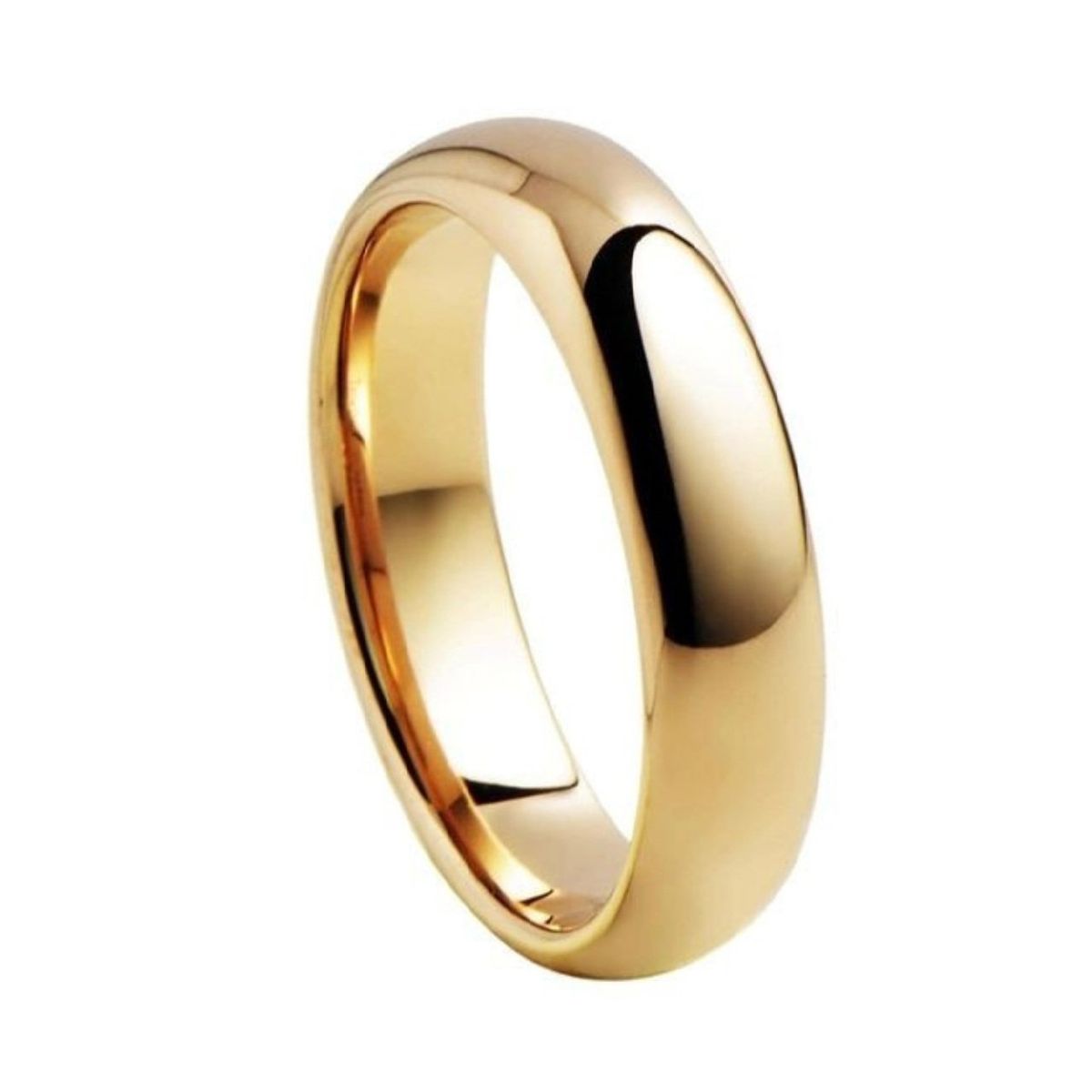 GENERICO - Anillo de Matrimonio Alianzas Classic Hombre Bañado 18K San Valentín