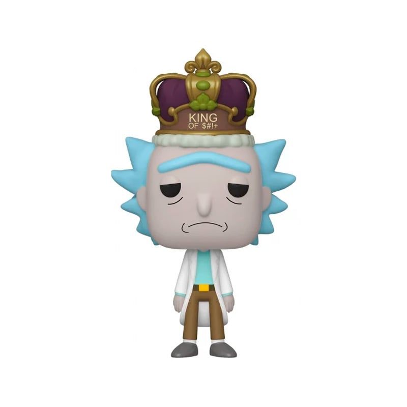 FUNKO - RICK Y MORTY RICK WITH CROWN EXCLUSIVO 649 KING OF SHT