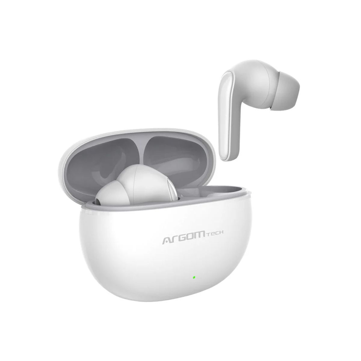 ARGOMTECH - AUDIFONOS SKEIPOD E20 BLANCO