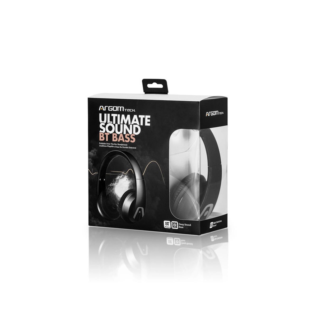 ARGOMTECH - AUDIFONOS ULTIMATE SOUND BASS BT NEGRO