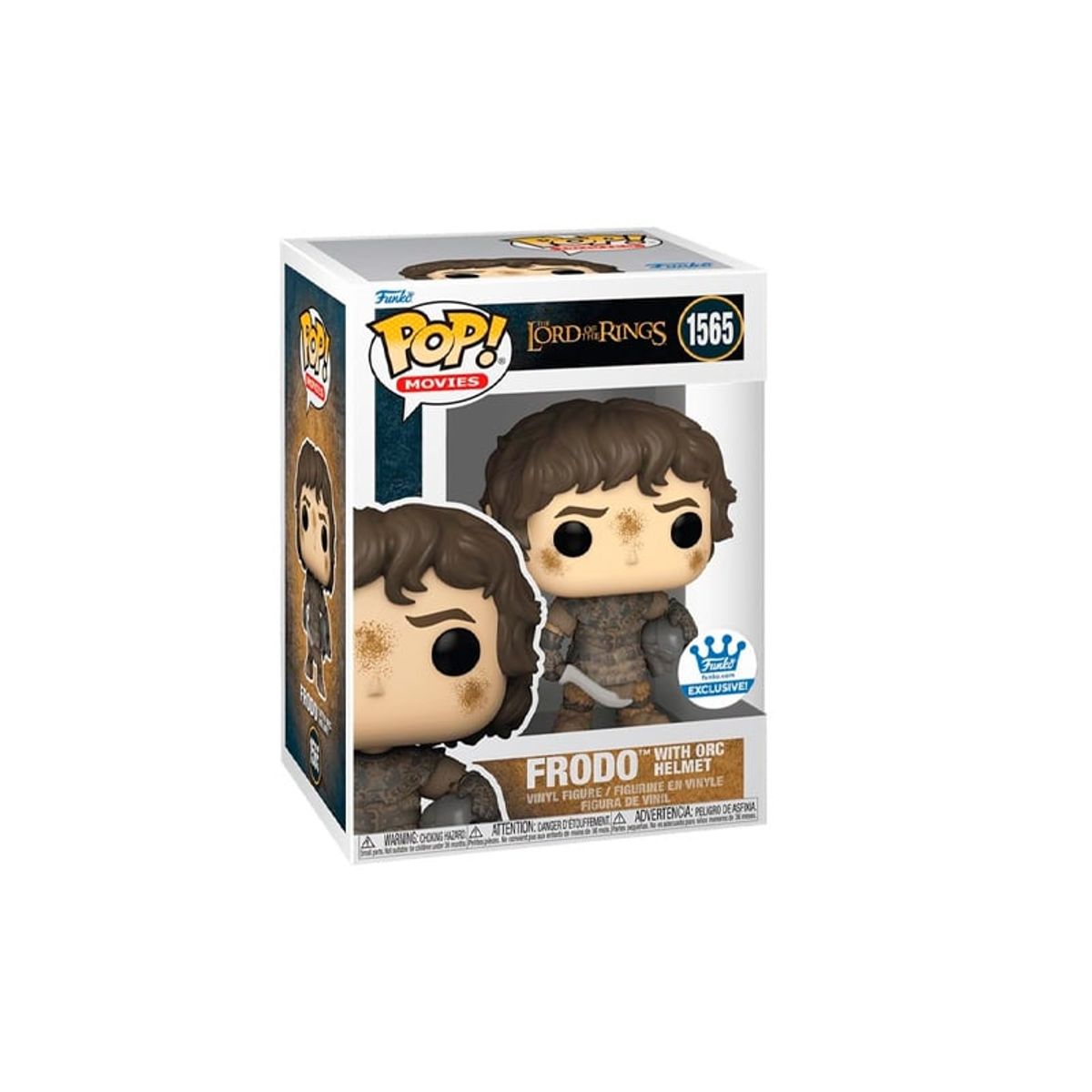 FUNKO - EL SEÑOR DE LOS ANILLOS FRODO WITH ORC HELMET