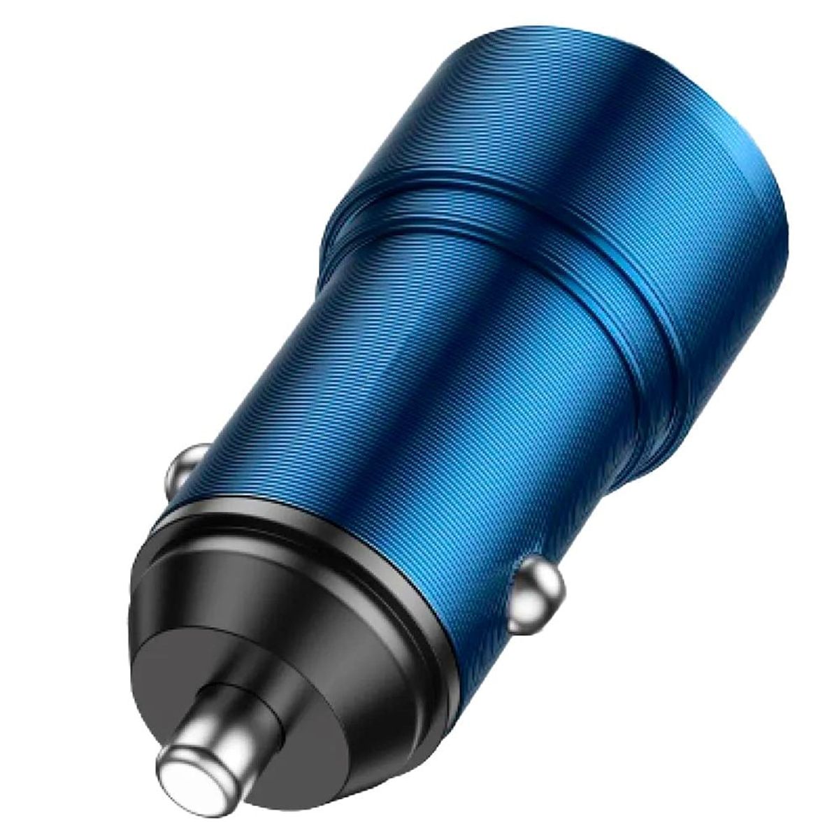 GENERICO - Cargador de Carro 45W BYZ de metal Azul ip15