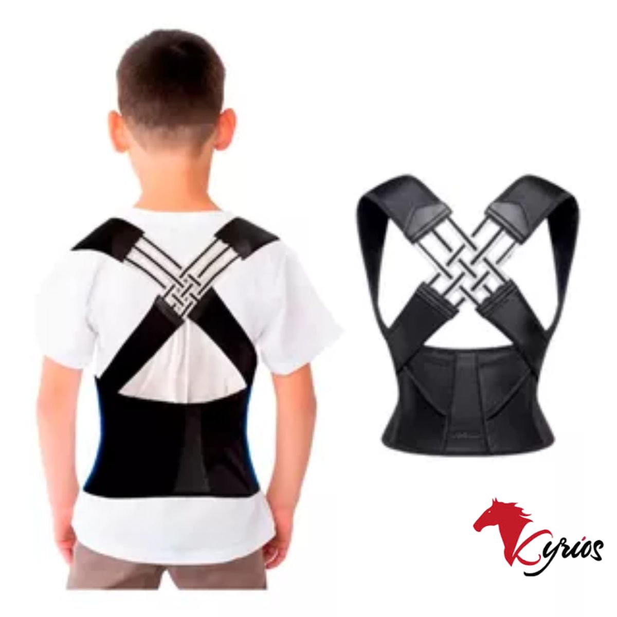 NO LOGO - Corrector De Postura Modelo King