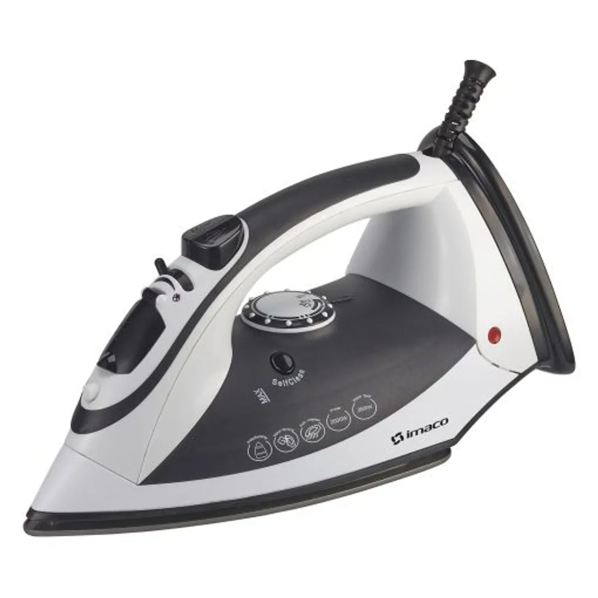 Imaco - Plancha con base Antiadherente de 200W Imaco ETA168