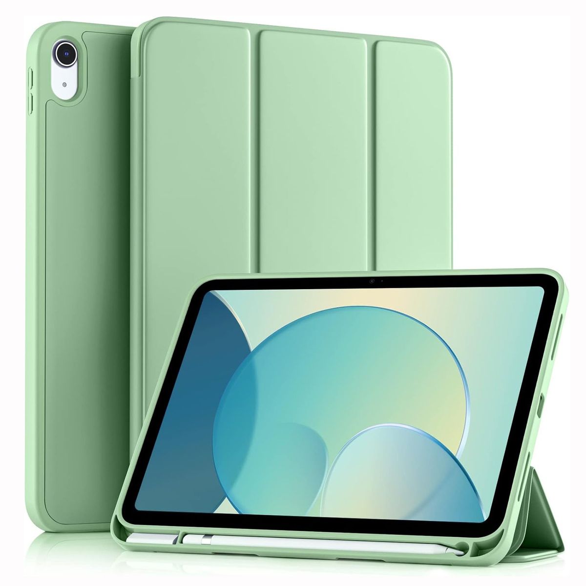GENERICO - Funda Case Protector para iPad 10ma  11va Generación - GREEN